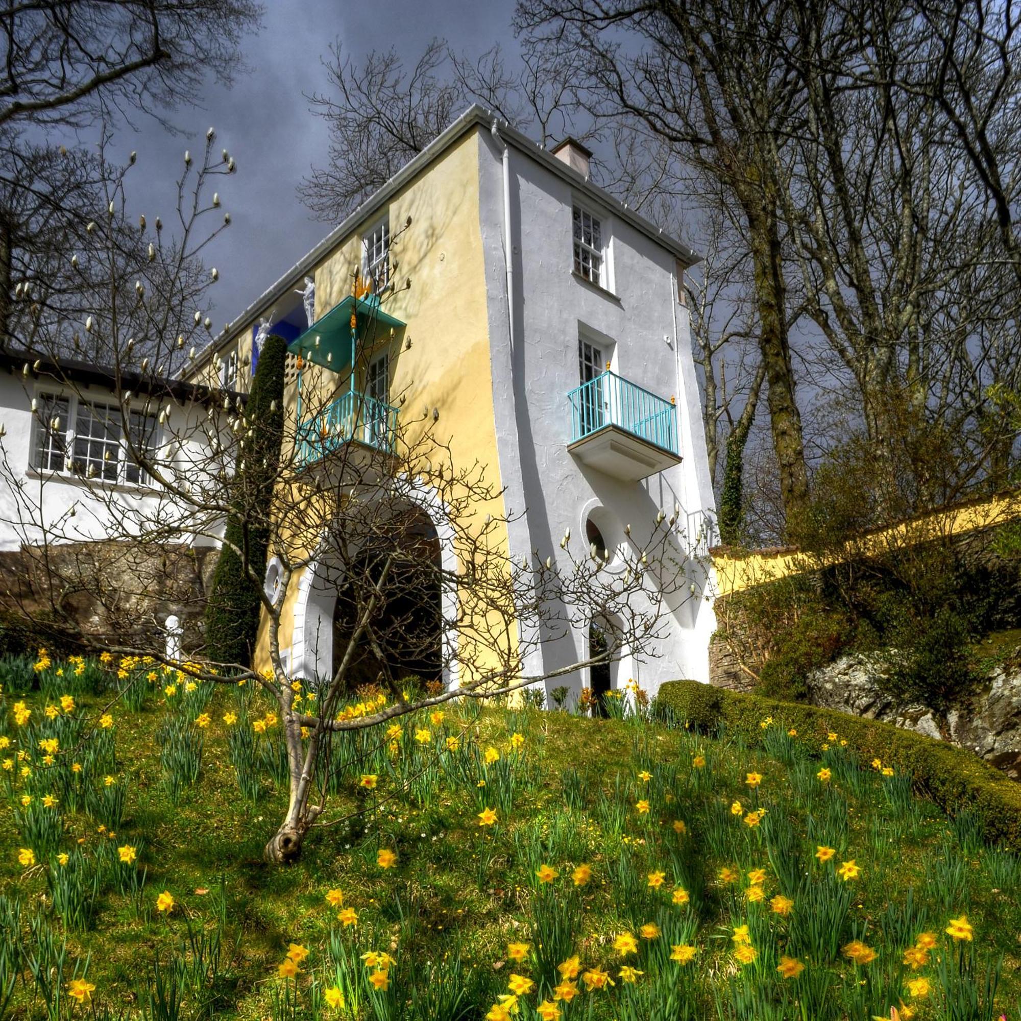 Portmeirion Village & Castell Deudraeth Porthmadog Exterior foto